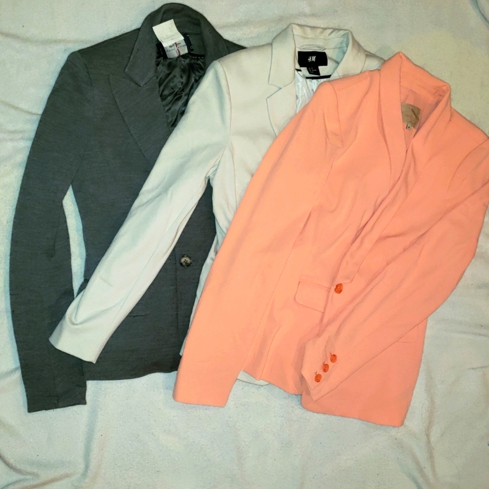 3 Assorted Blazers (Guess, Tommy. H&M)